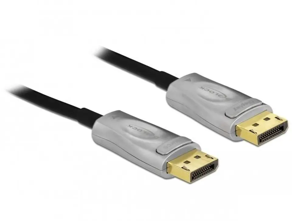 ⁨Delock 85885 DisplayPort cable 10 m⁩ w sklepie Wasserman.eu