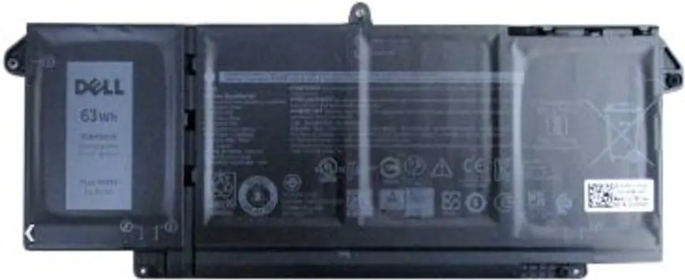⁨Dell 63Wh Lithium-Ion battery for⁩ w sklepie Wasserman.eu