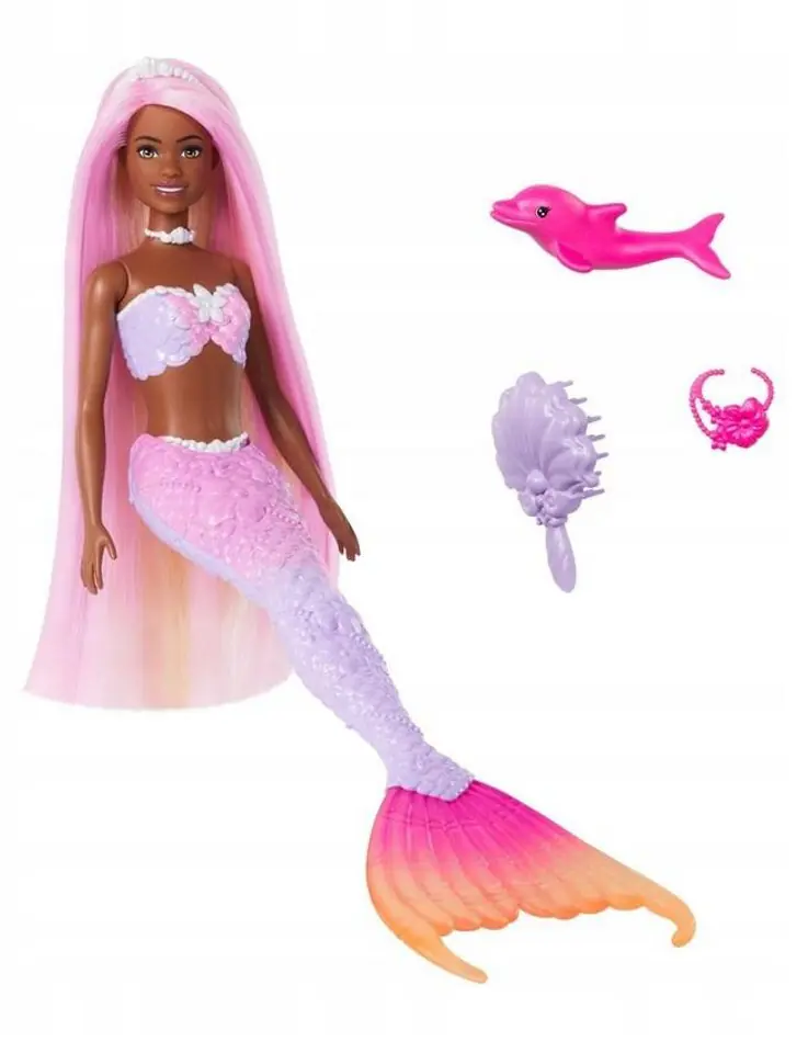 ⁨Barbie Doll Brooklyn Mermaid Color Changing HRP98 MATTEL⁩ at Wasserman.eu