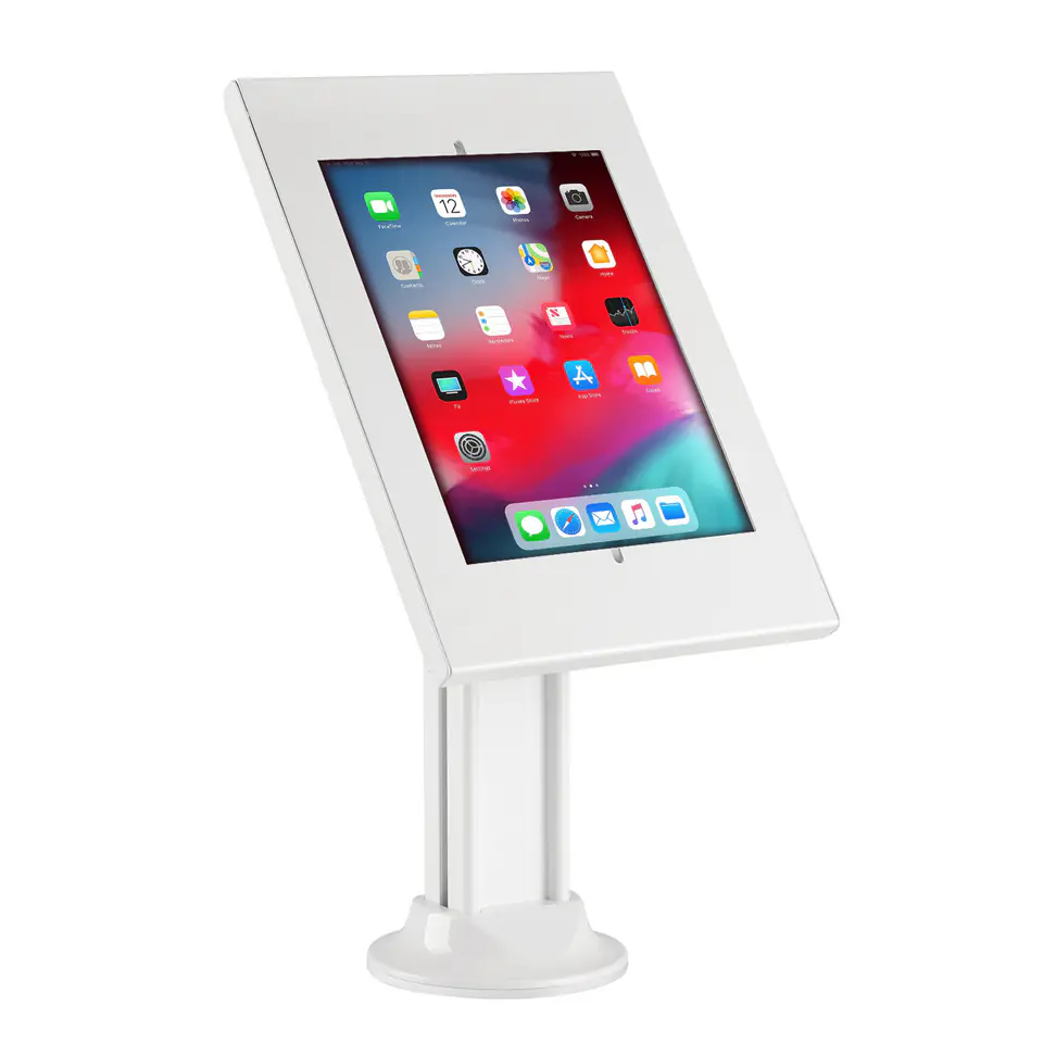 ⁨Desk tablet stand with lock Maclean MC-908W⁩ at Wasserman.eu