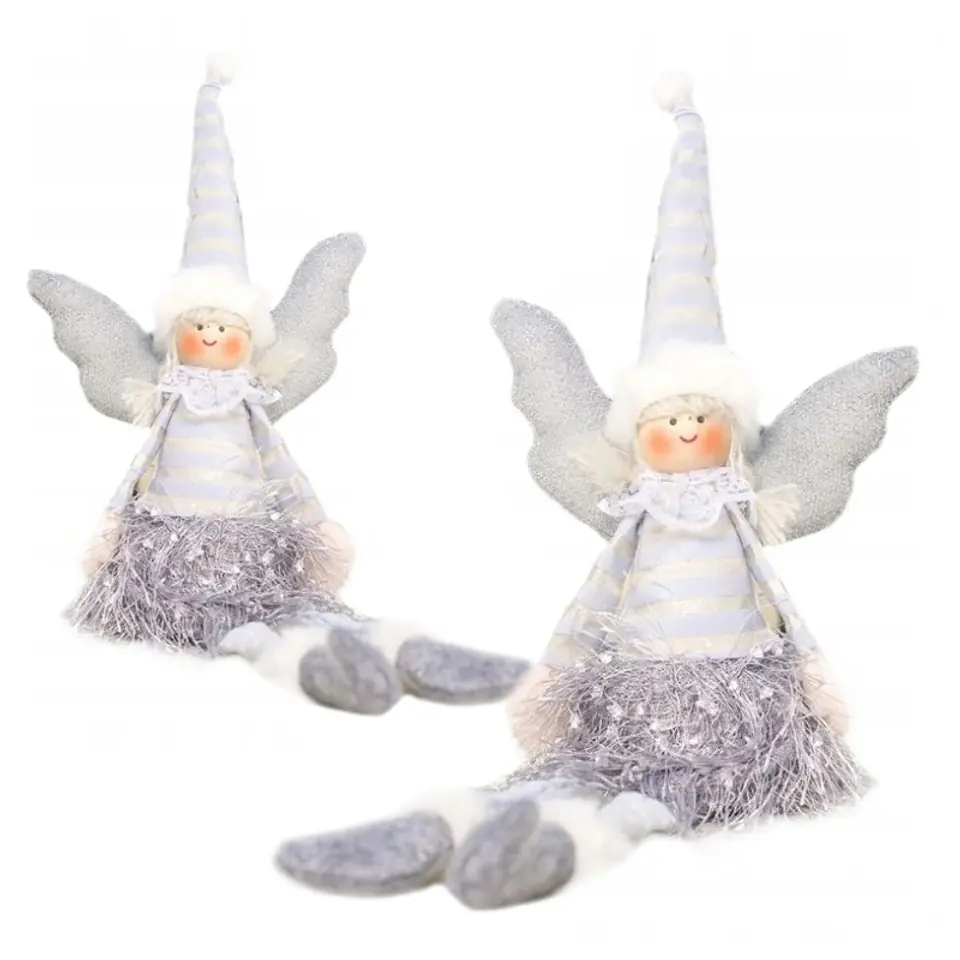 ⁨CHRISTMAS ANGEL CHRISTMAS SITTING 38 cm WITH PLUSH ASN03SZ⁩ at Wasserman.eu