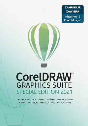 ⁨CorelDRAW Graphics Suite Special Edition PL edycja 2021⁩ w sklepie Wasserman.eu
