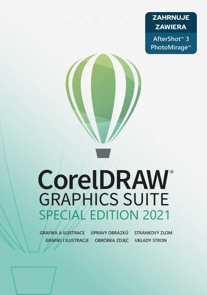 CorelDRAW Graphics Suite Special Edition PL edycja 2021 w sklepie Wasserman.eu