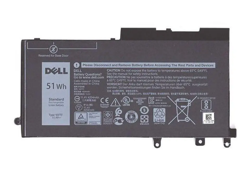 ⁨Dell BTRY PRI 51WHR 3C LITH BYD⁩ w sklepie Wasserman.eu