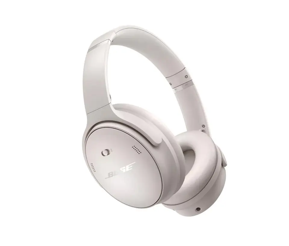 ⁨Bose QuietComfort Headset Wired & Wireless Head-band Music/Everyday Bluetooth  	White⁩ at Wasserman.eu