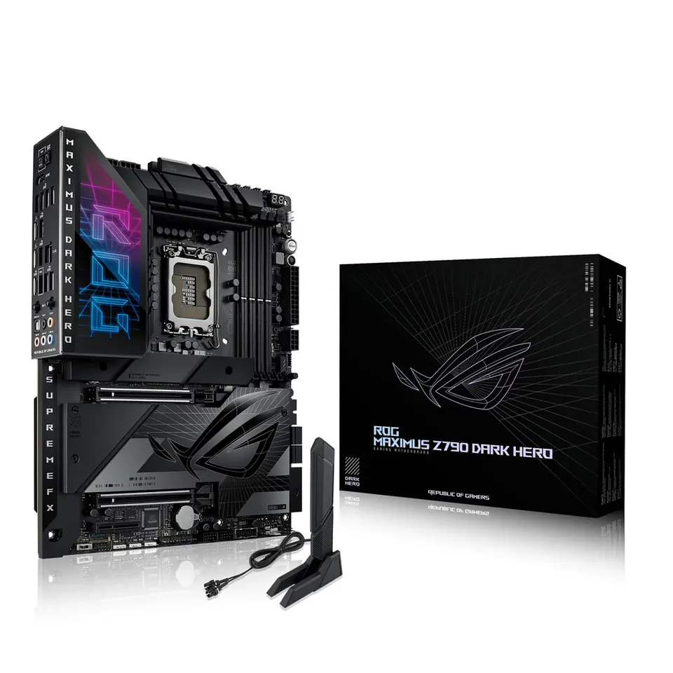 ⁨ASUS ROG MAXIMUS Z790 DARK HERO Intel Z790 LGA 1700 ATX⁩ at Wasserman.eu