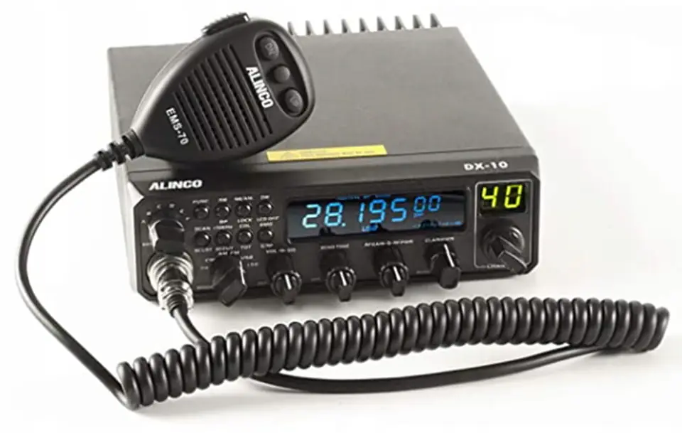 ⁨Radio CB DX-10 Alinco AM/FM/SSB/1DIN⁩ w sklepie Wasserman.eu