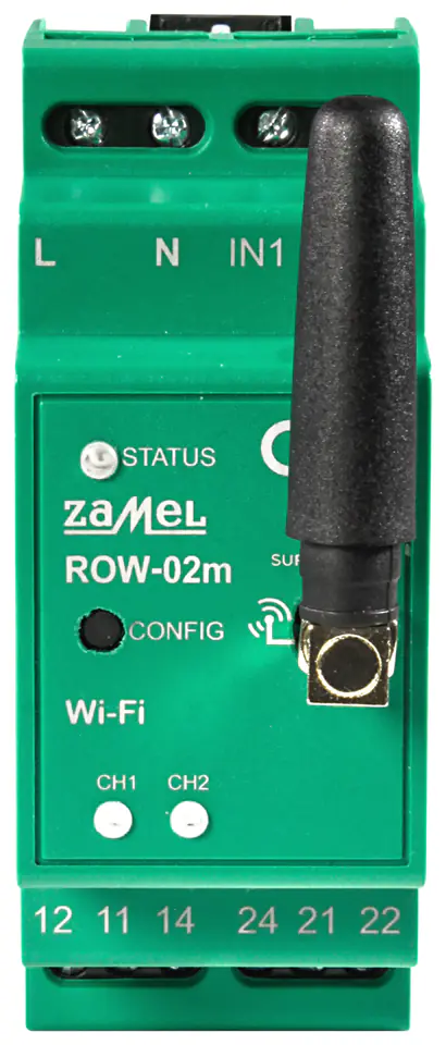 INTELIGENTNY PRZEŁĄCZNIK ROW-02M Wi-Fi SUPLA ZAMEL w sklepie Wasserman.eu