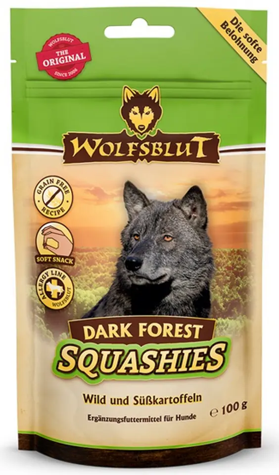 Wolfsblut Dog Squashies Dark Forest - dziczyzna i bataty 100g w sklepie Wasserman.eu