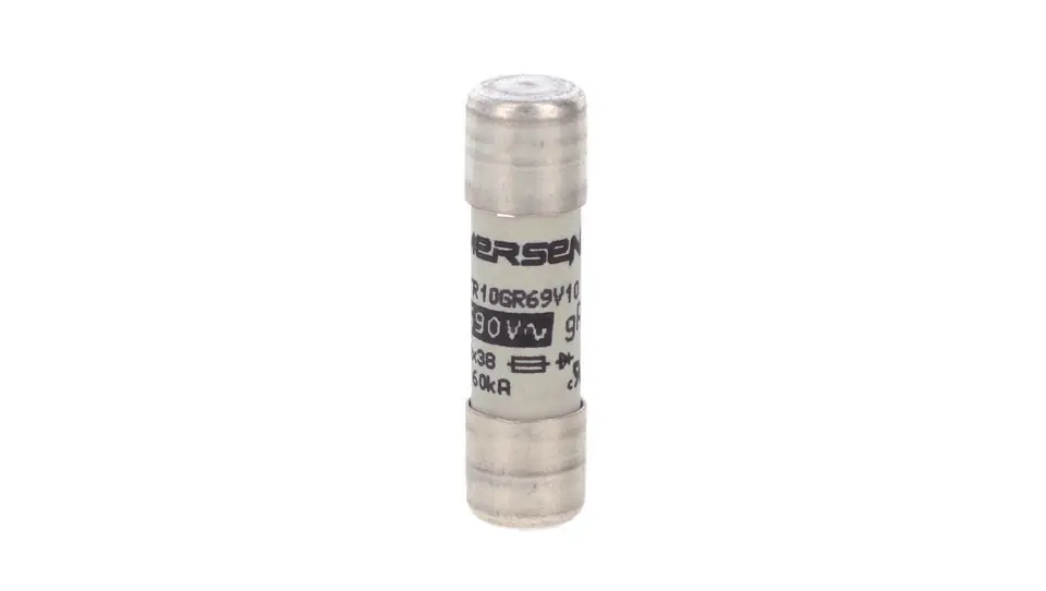 ⁨Wkładka bezpiecznikowa ultraszybka pełnozakresowa cylindryczna gR 690VAC 10x38 10A A1014576⁩ w sklepie Wasserman.eu