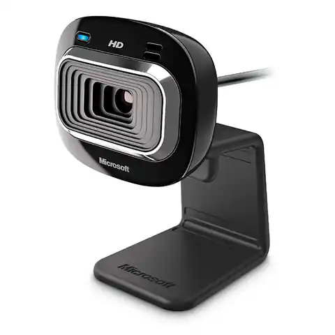 ⁨Microsoft LifeCam HD-3000 webcam 1 MP 1280 x 720 pixels USB 2.0 Black⁩ at Wasserman.eu