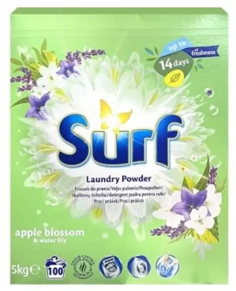 ⁨SURF proszek do prania 5kg Apple Blossom 100p⁩ w sklepie Wasserman.eu