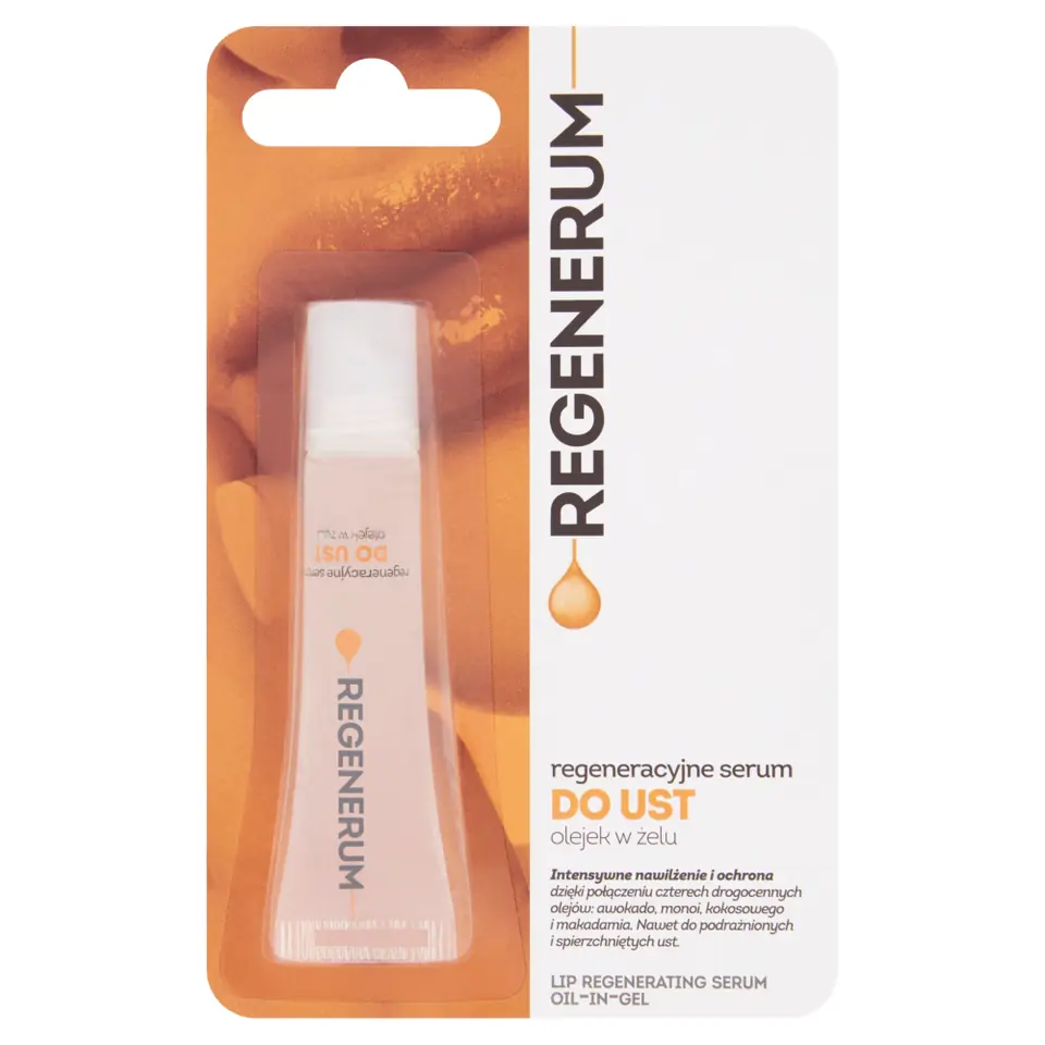 ⁨Regenerum Regeneracyjne serum do ust olejek w żelu 7g⁩ w sklepie Wasserman.eu