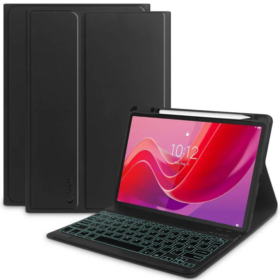 ⁨Etui LENOVO TAB M11 Tech-Protect SC Pen + Keyboard czarne⁩ w sklepie Wasserman.eu