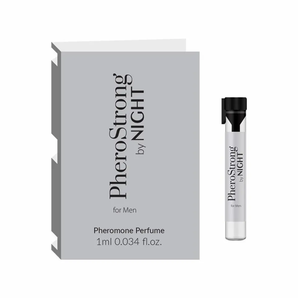 ⁨PheroStrong By Night For Men Pheromone Perfume perfumy z feromonami dla mężczyzn 1ml⁩ w sklepie Wasserman.eu