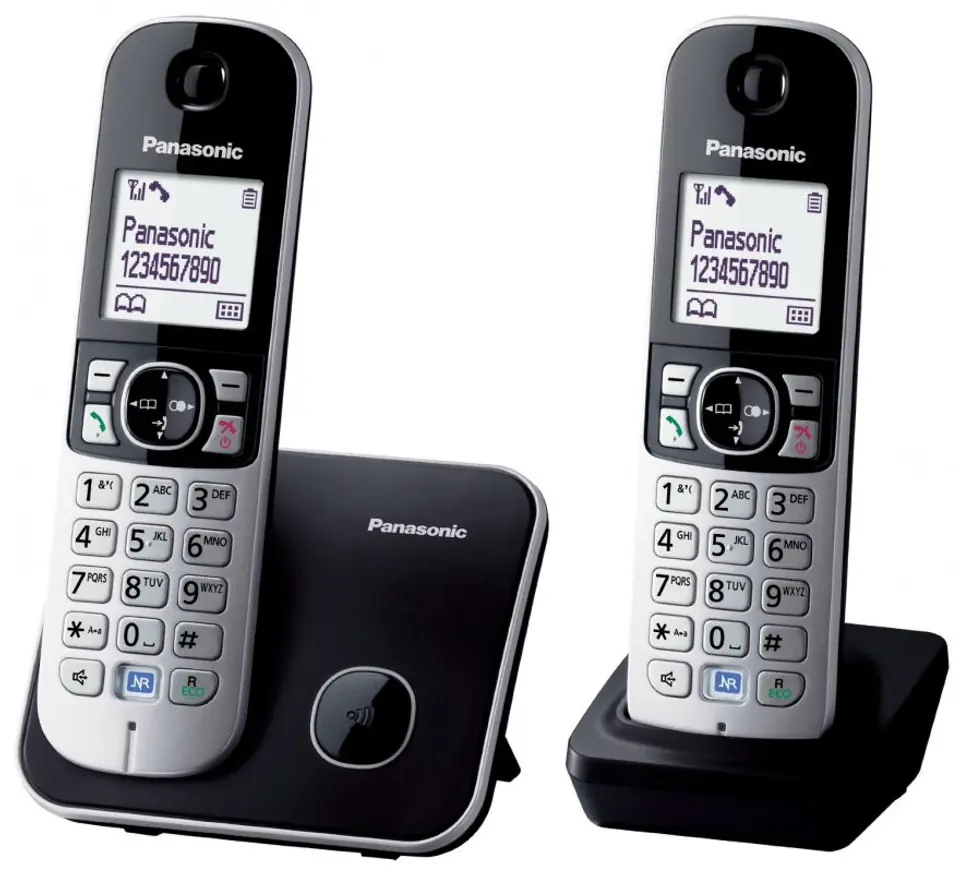 Telefon bezprzewodowy PANASONIC KX-TG6812PDB w sklepie Wasserman.eu