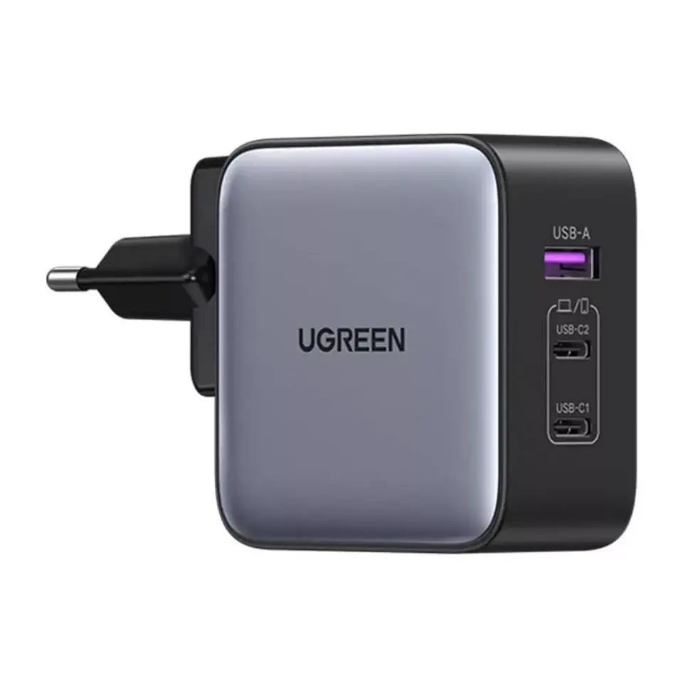 ⁨Ładowarka sieciowa Ugreen Nexode, 2x USB-C + USB, 65W⁩ w sklepie Wasserman.eu