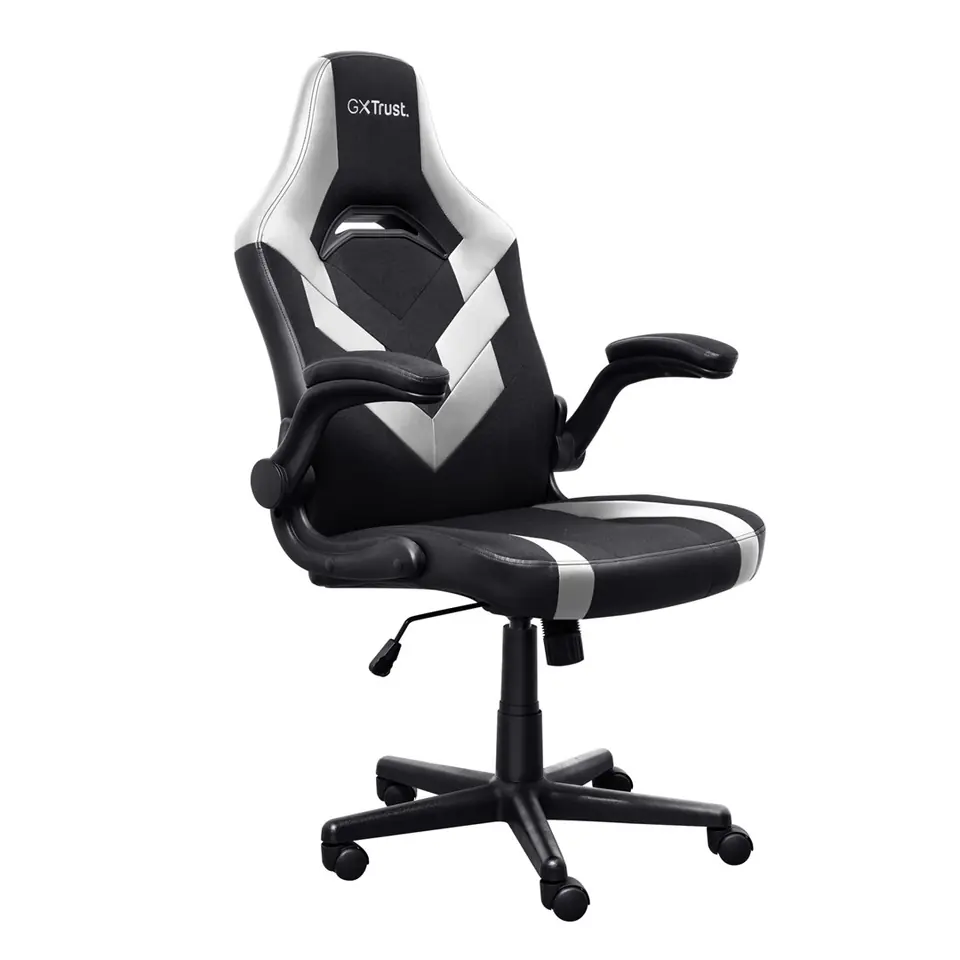 ⁨Trust GXT 703W RIYE Universal gaming chair Black, White⁩ at Wasserman.eu