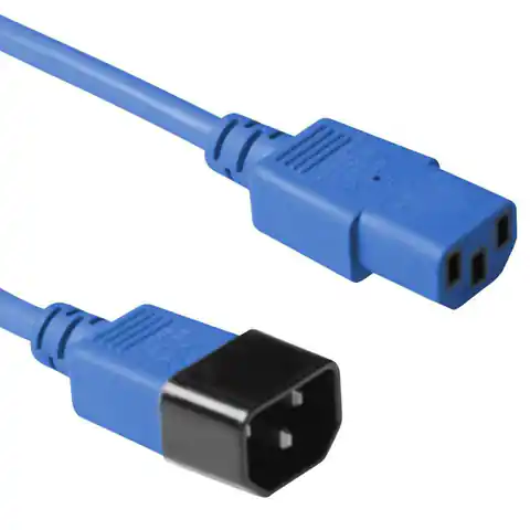 ⁨MicroConnect Blue power cable C14F to⁩ w sklepie Wasserman.eu