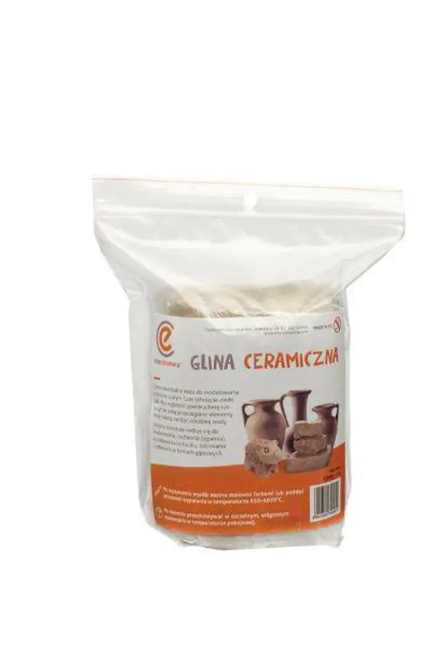 Glina ceramiczna masa rzeźbiarska 1,5 kg w sklepie Wasserman.eu