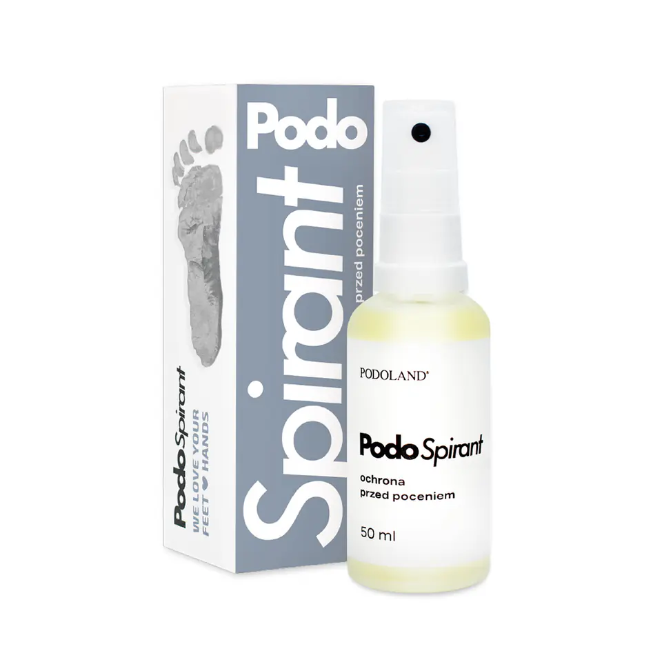 ⁨Podoland preparat PodoSpirant ochrona przed poceniem 50ml⁩ w sklepie Wasserman.eu