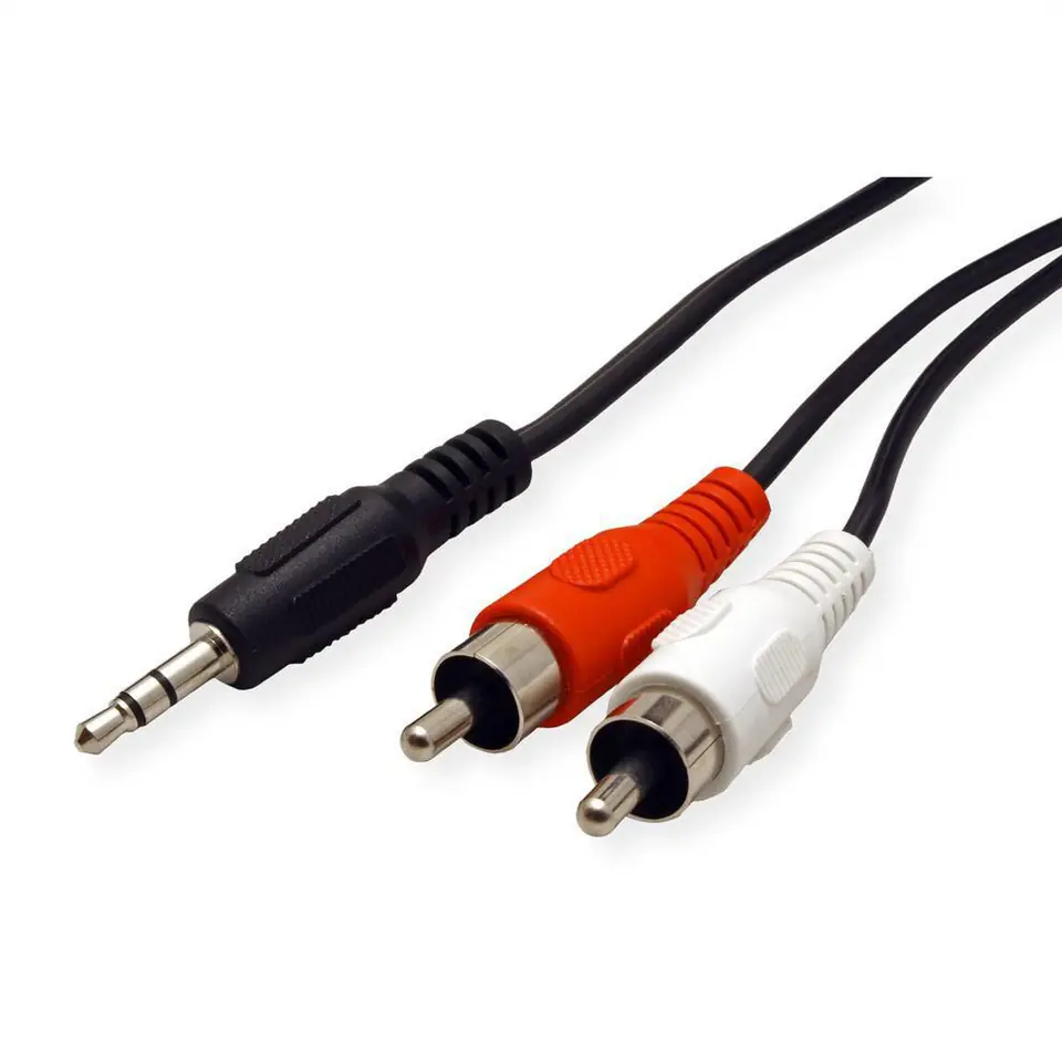 ⁨Roline 3.5Mm/2X Rca (M) Cable 10 M⁩ w sklepie Wasserman.eu