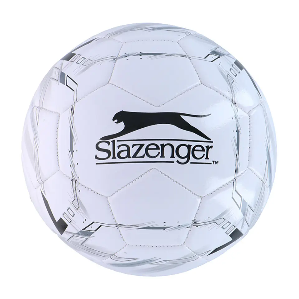 Slazenger - Piłka do piłki nożnej r. 5 (biały / czarny) w sklepie Wasserman.eu
