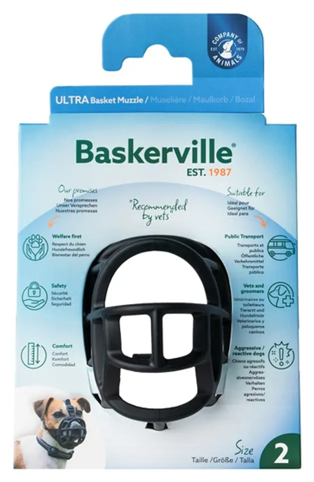 Baskerville Kaganiec Ultra-2 czarny w sklepie Wasserman.eu