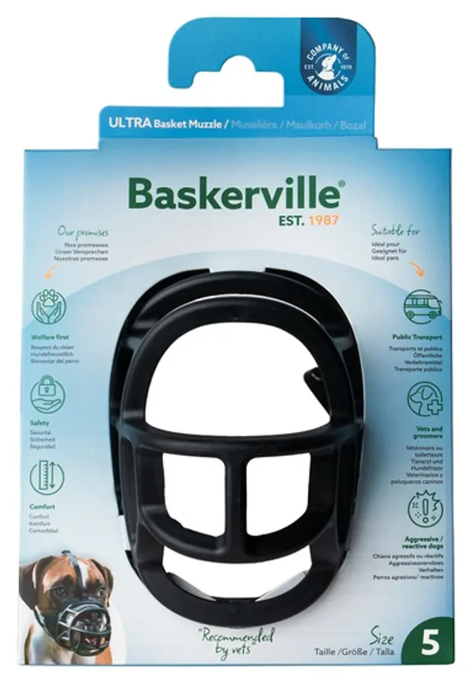 Baskerville Kaganiec Ultra-5 czarny w sklepie Wasserman.eu
