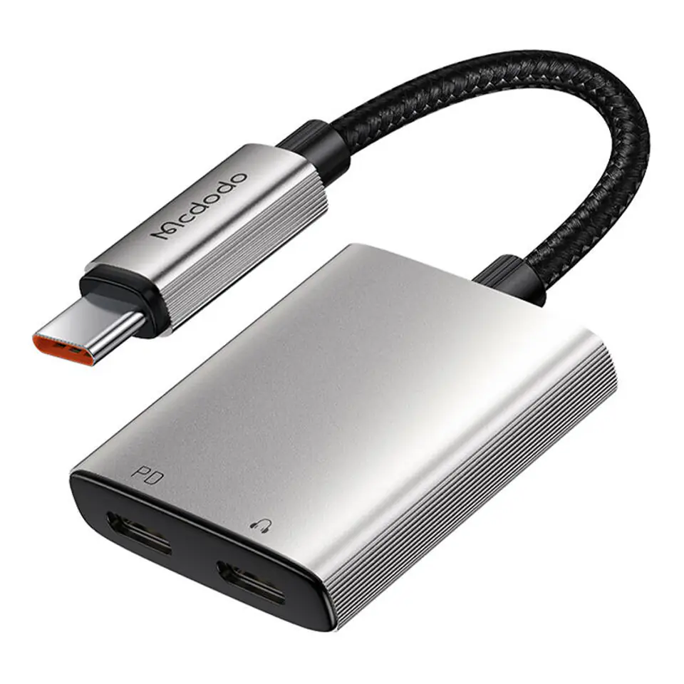 ⁨Adapter audio 2w1 USB-C do 2x USB C Mcdodo CA-5570⁩ w sklepie Wasserman.eu