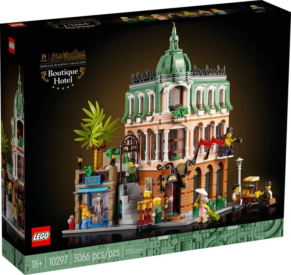 ⁨LEGO Creator Expert 10297 Hotel butikowy⁩ w sklepie Wasserman.eu