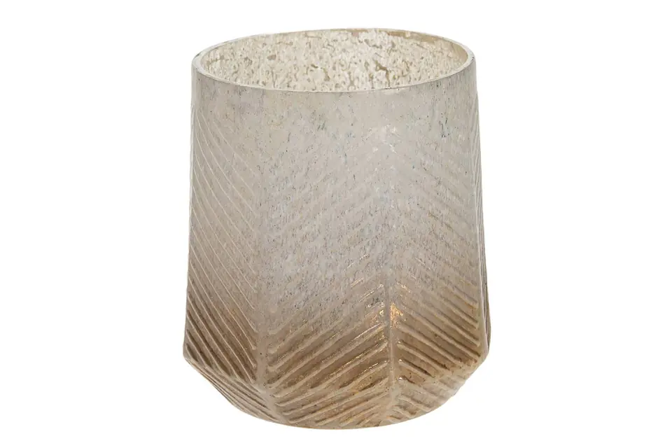 Szklany świecznik na święcę tealighty 17cm w sklepie Wasserman.eu