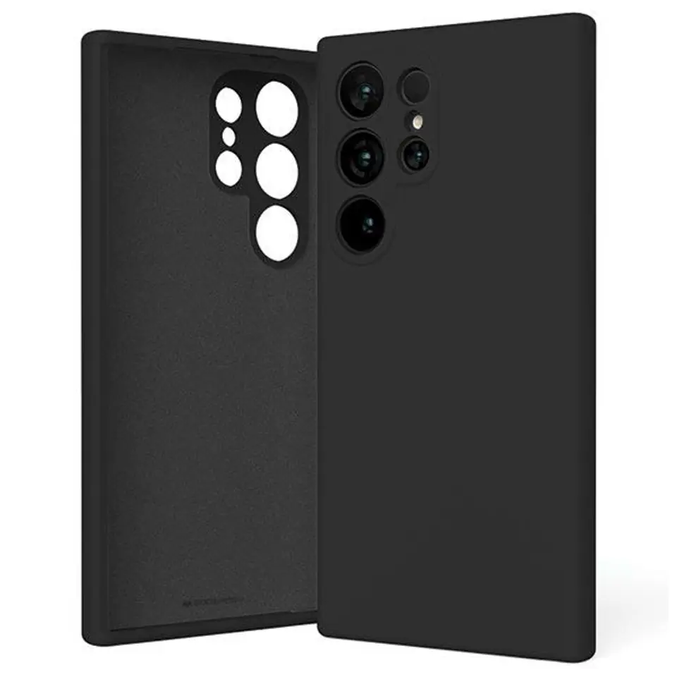 ⁨Mercury Silicone Sam S24 Ultra S928czarny/black⁩ w sklepie Wasserman.eu