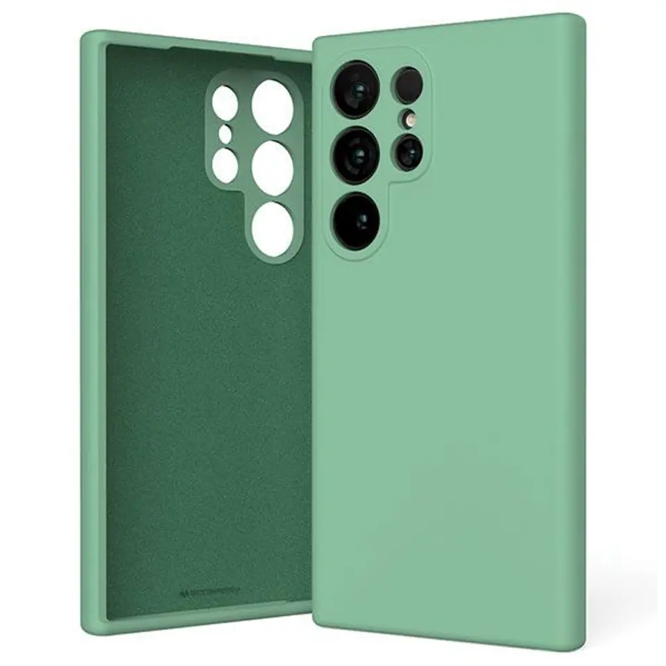 ⁨Mercury Silicone Sam S24 Ultra S928zielony /green⁩ w sklepie Wasserman.eu