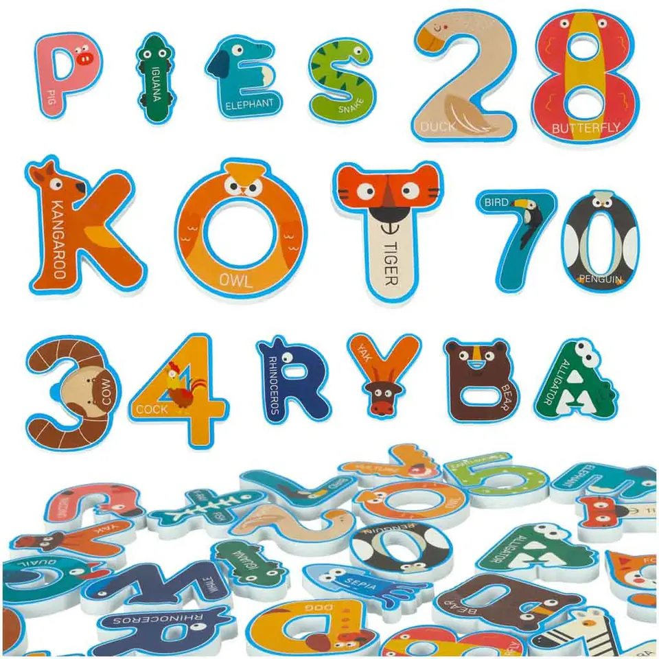 ⁨Bath toy letters foam numbers⁩ at Wasserman.eu