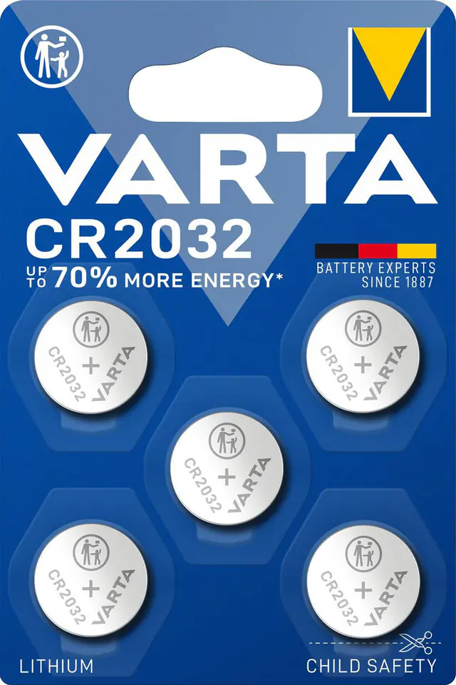 ⁨Varta 06032 Single-Use Battery⁩ w sklepie Wasserman.eu