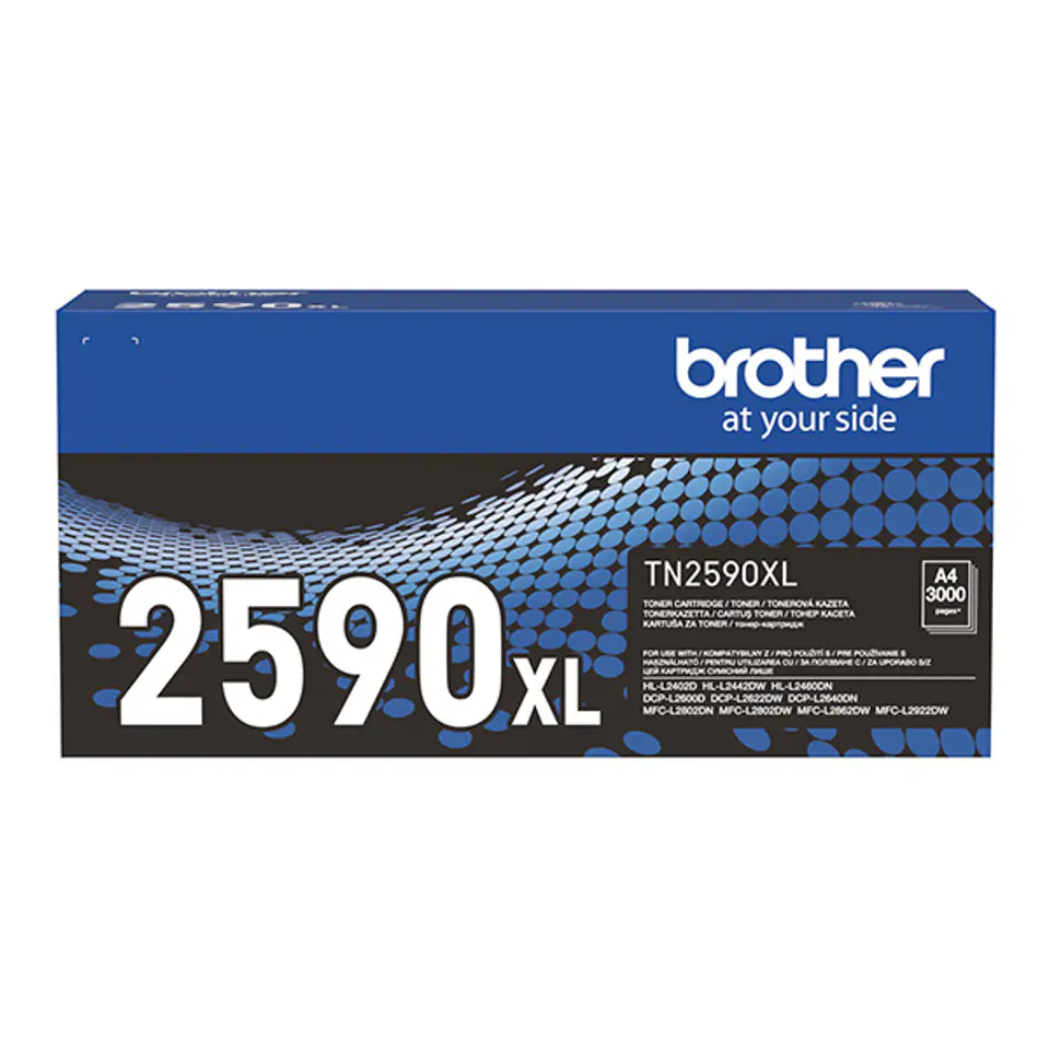 ⁨Brother oryginalny toner TN2590XL, black, 3000s⁩ w sklepie Wasserman.eu