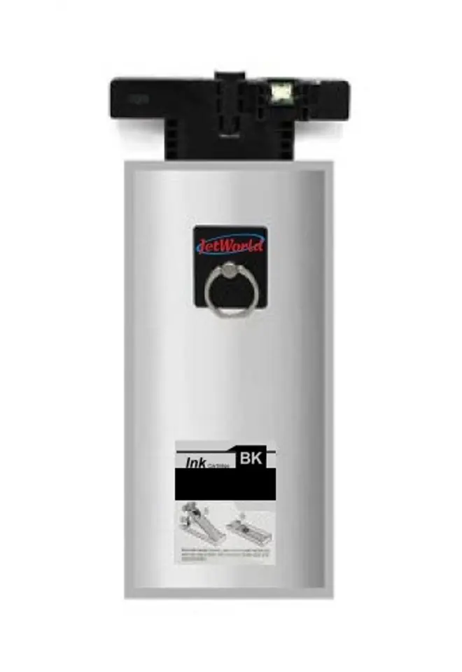 ⁨Tusz JetWorld Czarny EPSON T12E, T12E1 zamiennik C13T12E140⁩ w sklepie Wasserman.eu