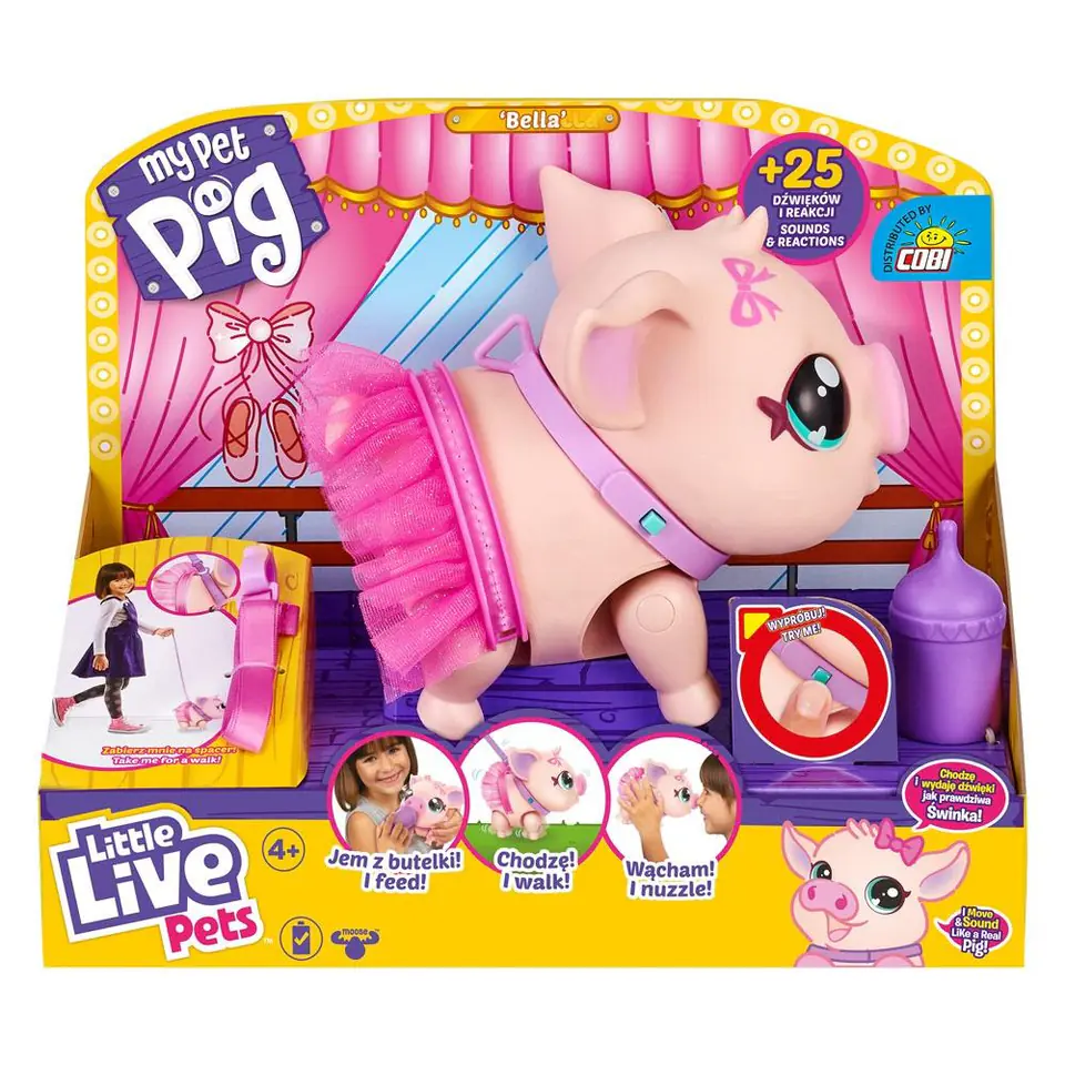 ⁨Little Live Pets. My Pet Pig Bella⁩ w sklepie Wasserman.eu