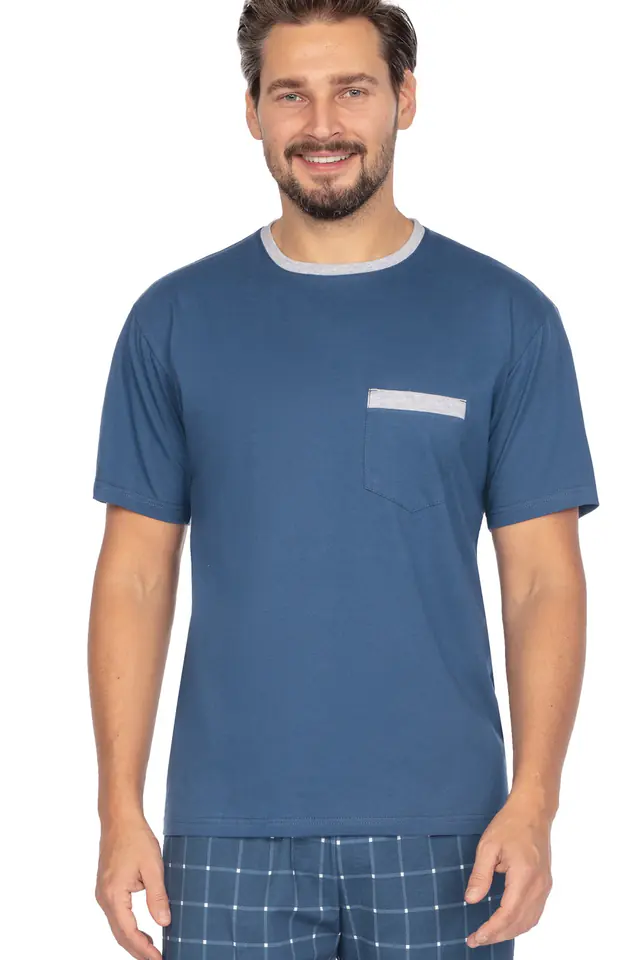 PIŻAMA REGINA MĘSKA 459 XXL-3XL (kolor granat, rozmiar XXL) w sklepie Wasserman.eu