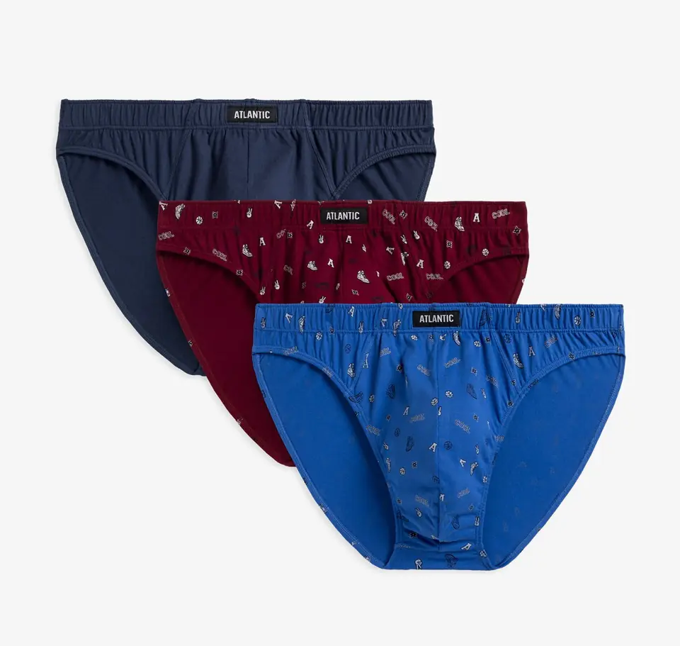 ⁨SLIPY ATLANTIC 3MP-164 WL24 NIE/GRA/WIN (kolor niebieski, rozmiar M)⁩ w sklepie Wasserman.eu