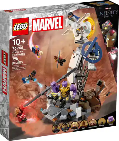 ⁨LEGO Marvel 76266 Koniec gry – ostateczna bitwa⁩ w sklepie Wasserman.eu