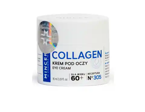 ⁨MINCER PHARMA Collagen Krem pod oczy 305 60+ 15 ml⁩ w sklepie Wasserman.eu