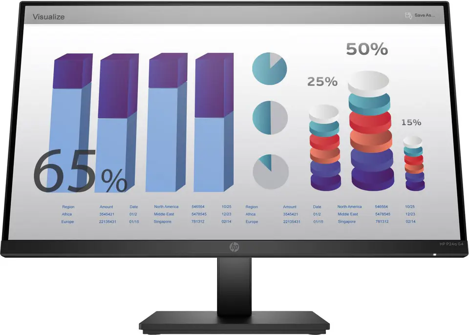 ⁨HP P24q G4 computer monitor 60.5⁩ w sklepie Wasserman.eu