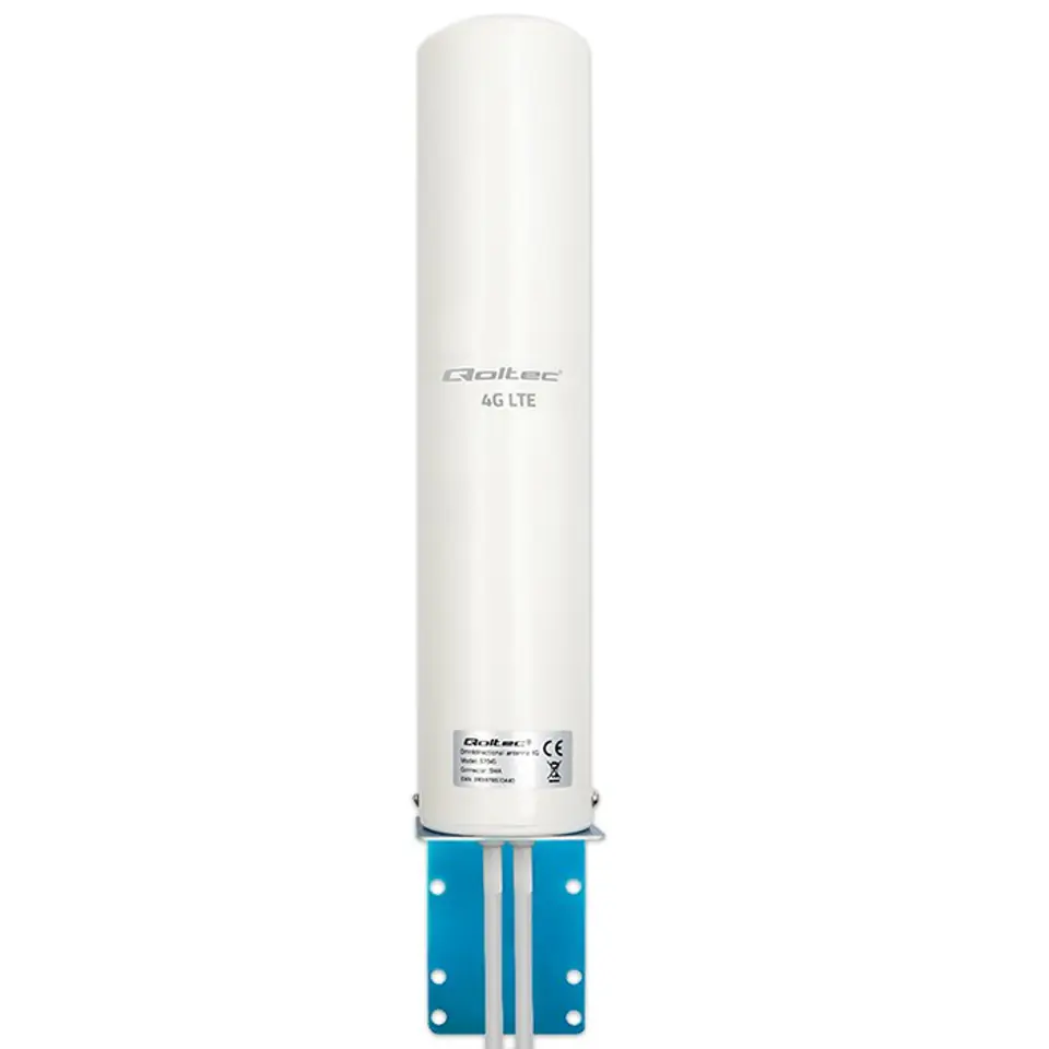 Qoltec Antena 4G LTE DUAL | 12dBi | dookólna | zewnętrzna w sklepie Wasserman.eu