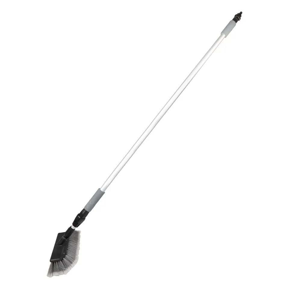 ⁨01274 Telescopic washing brush with water connection 145-250cm⁩ at Wasserman.eu