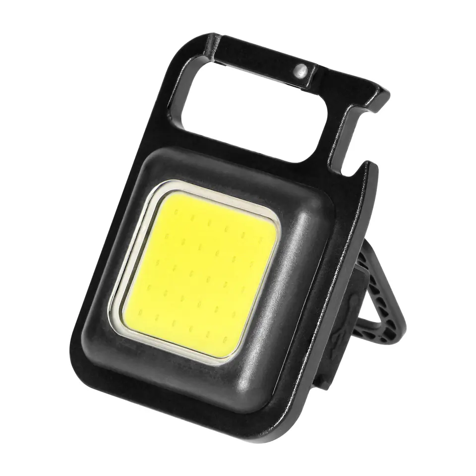 ⁨Mini latarka LED COB, 400lm, 500 mAh, 6500K⁩ w sklepie Wasserman.eu