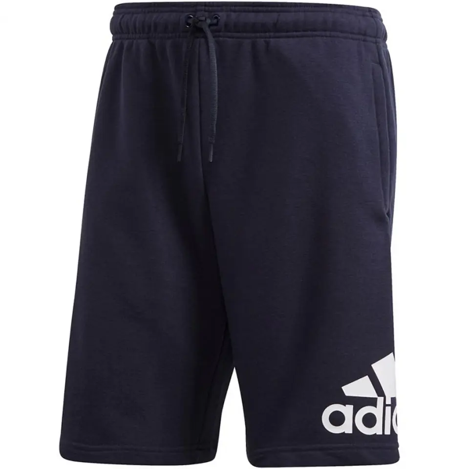 ⁨Spodenki adidas Must Have BOS Short French Terry M FM6349 (kolor Granatowy, rozmiar S)⁩ w sklepie Wasserman.eu