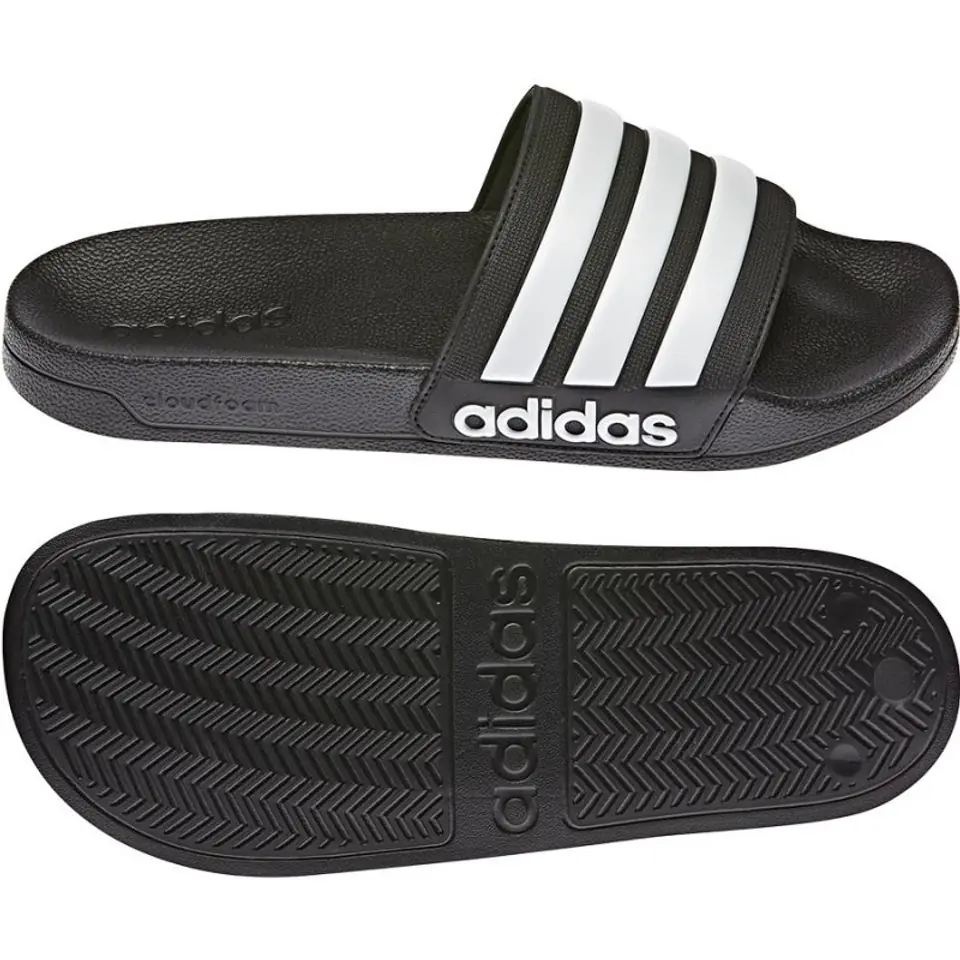 ⁨Klapki adidas Adilette Shower (kolor Czarny, rozmiar 40 1/2)⁩ w sklepie Wasserman.eu