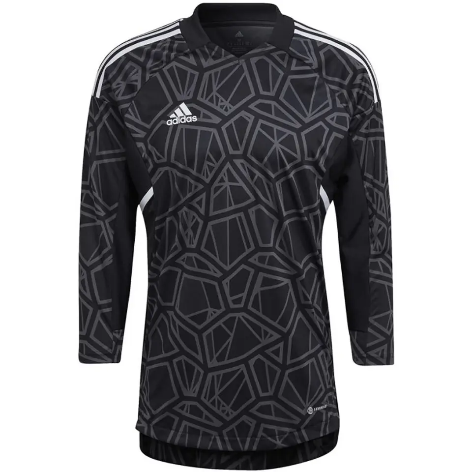 ⁨Koszulka bramkarska adidas Condivo 22 Jersey Long Slevee M (kolor Czarny, rozmiar S)⁩ w sklepie Wasserman.eu